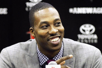 Houston Rockets Introduce Dwight Howard