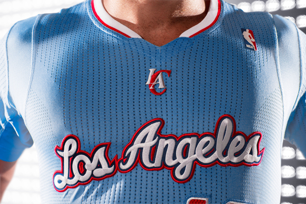 la clippers jersey sleeves