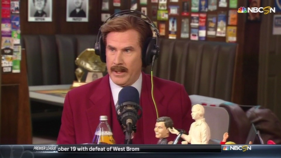 Ron Burgundy Dan Patrick Show