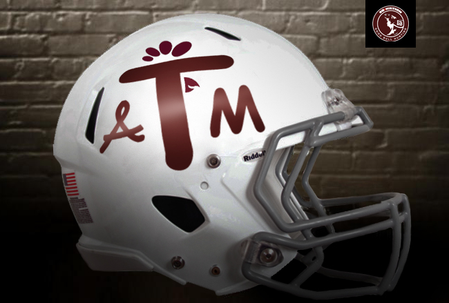 Texas A&M Chick-Fil-A Helmet