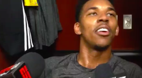 Swaggy P Nick Young pretends he's Kobe