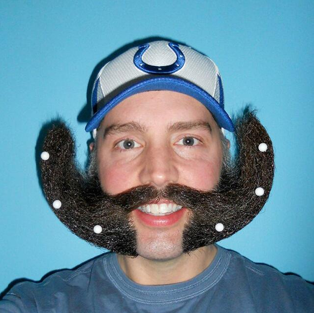 Colts Fan Beard