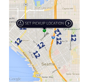 Uber Seahawks 12th man logo