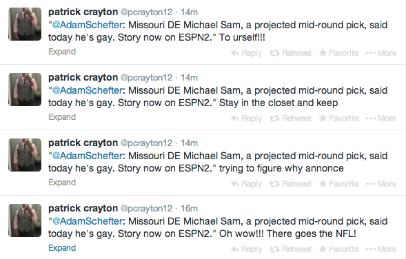 Patrick Crayton Michael Sam