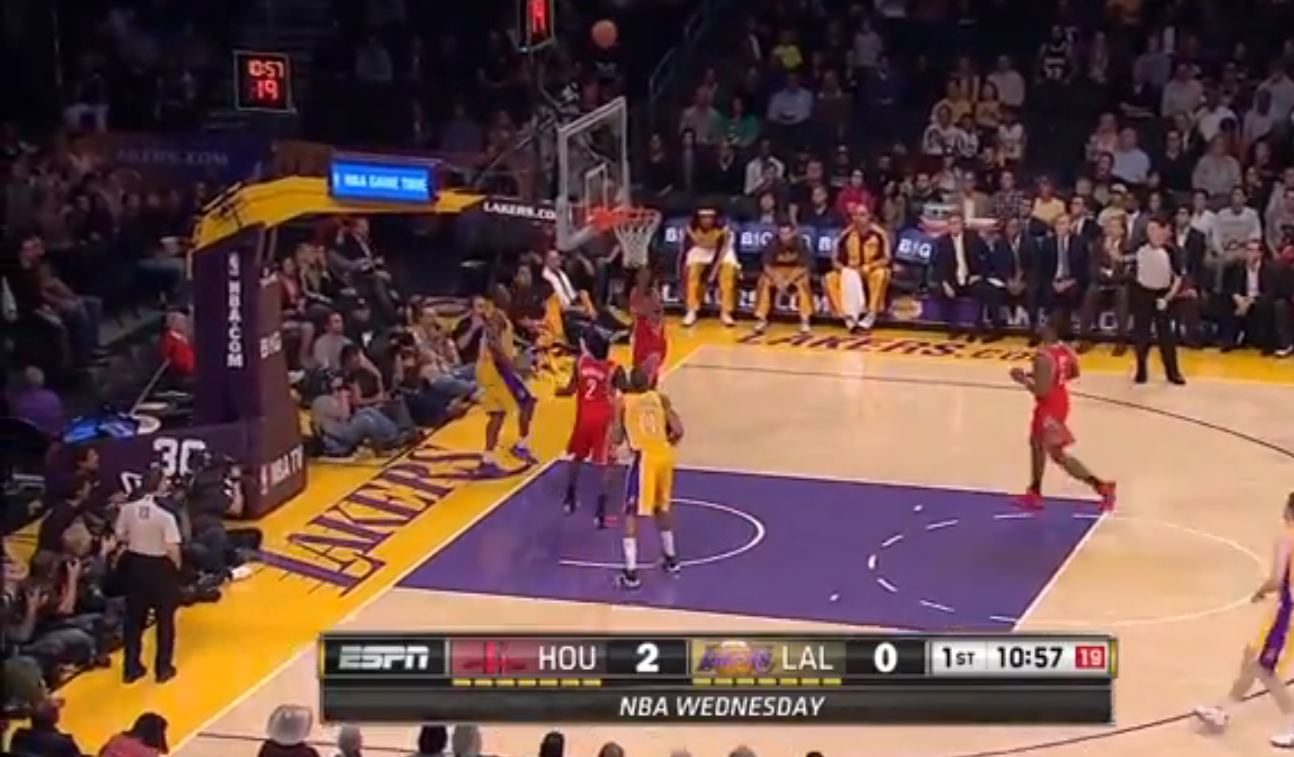 VIDEO Jodie Meeks hits crazy over the backboard shot against Houston