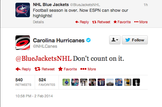 The Carolina Hurricanes Rickrolled their fans with this amazing tweet