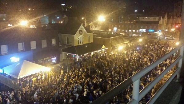 Kentucky riot street Louisivlle