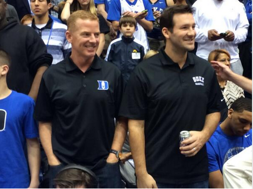 Tony Romo Duke fan