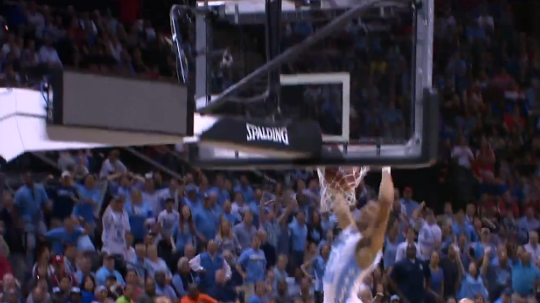 JP Tokoto dunk North Carolina Tournament
