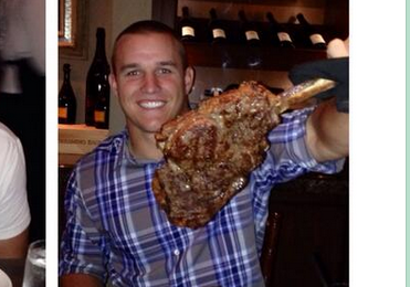 Mike Trout Contract Giant Steak