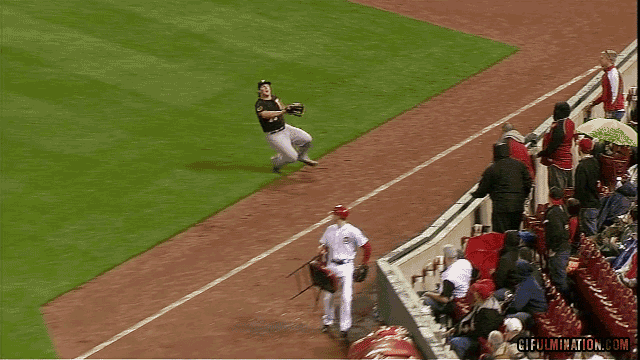 Travis Snider Hit in Face with Ball