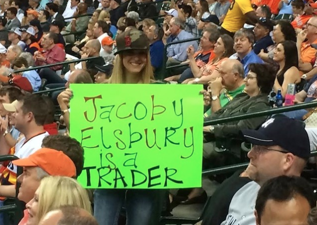 Red Sox Elsbury Sign