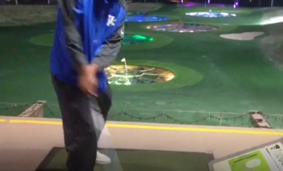 Dakari Johnson Golf Swing