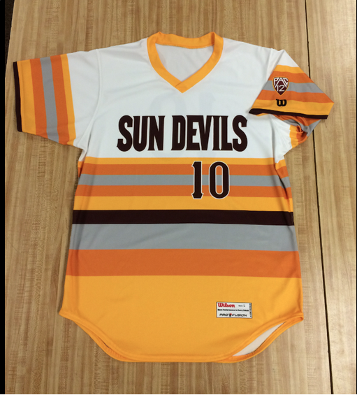 sun devils baseball jersey