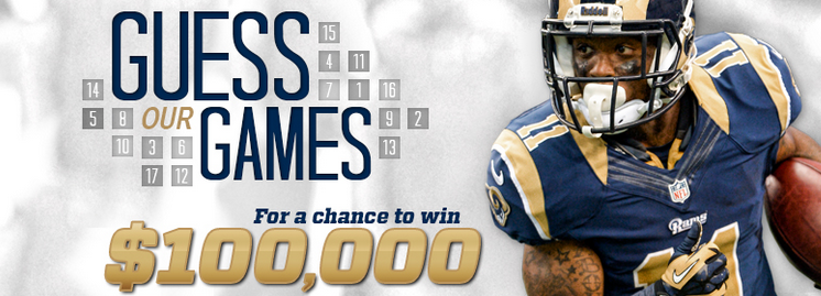 St. Louis Rams Guess 100K