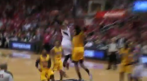 Mike Scott Dunk on Mahinmi