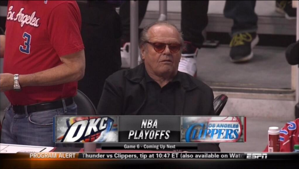 Jack Nicholson Clippers