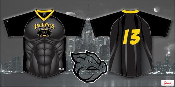 PHOTO: Lehigh Valley IronPigs To Wear Batman Uniforms