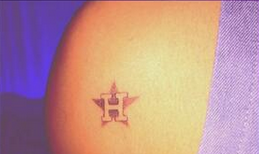 PHOTO: Drake Apparently Has An Astros Tattoo