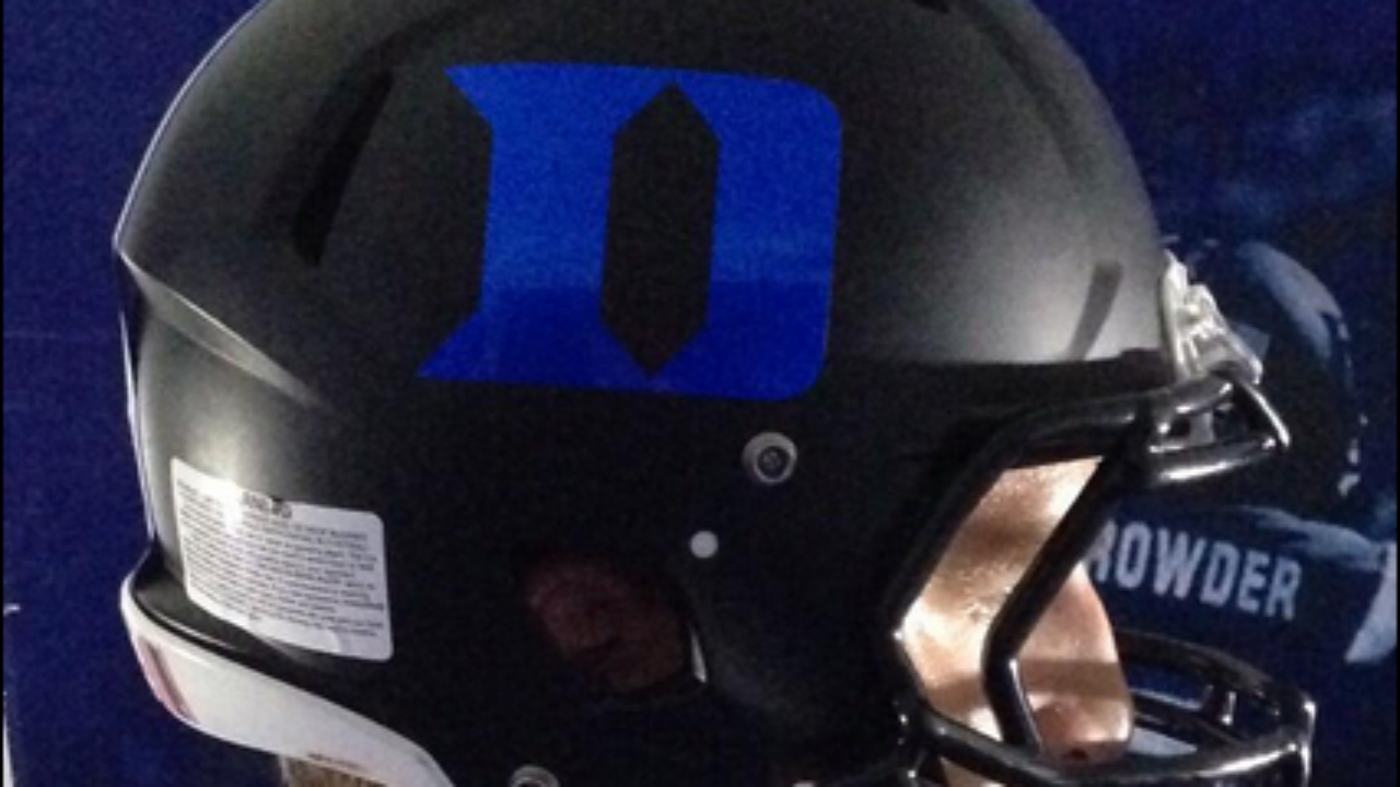 duke football helmet 2014 Blue Devils Revolution SPEED Mini and showing off your team spirit Duke Unveils New Uniforms Featuring