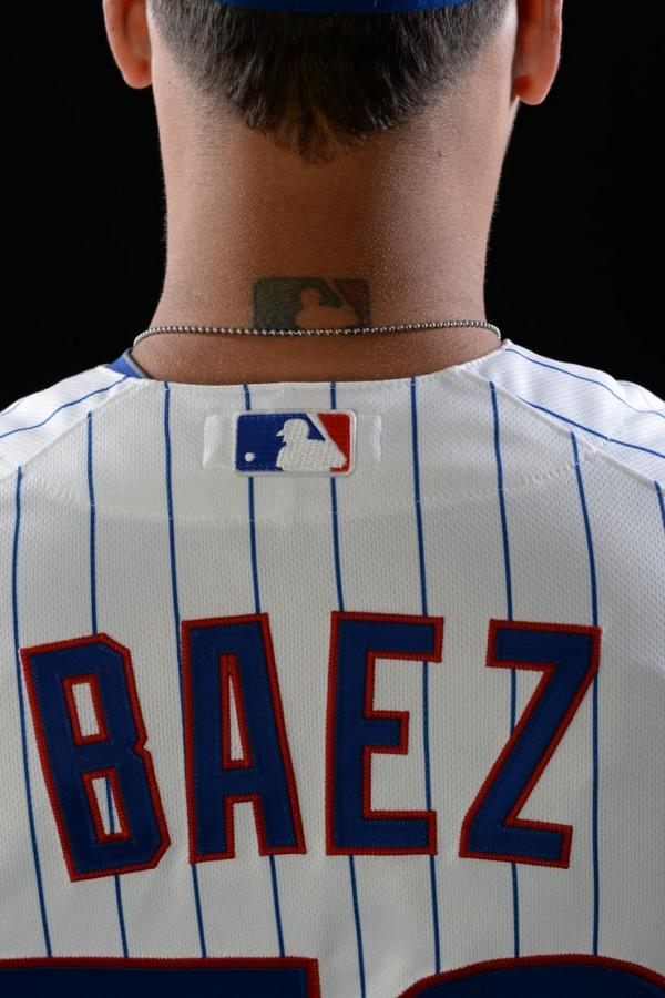 Cubs Top Prospect Javier Baez Has An MLB Logo Tattoo On His Neck