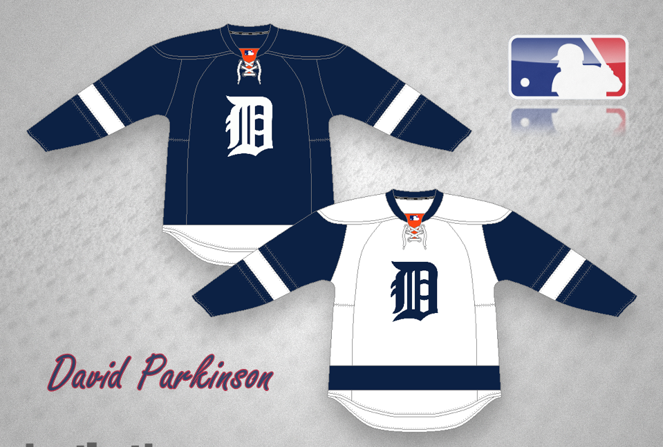 Here's what MLB jerseys would look like as hockey jerseys