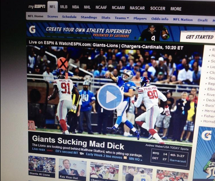 ESPN Headline