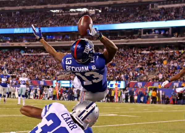 Odell Beckham Jr. Makes CatchOfThe Year vs. Dallas Cowboys
