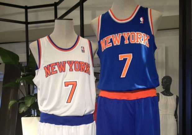 New York Knicks Unveil New Jerseys (Photos)