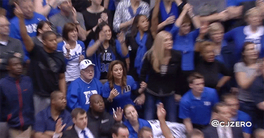 Seth Curry's mom steals show during Duke-UNC game