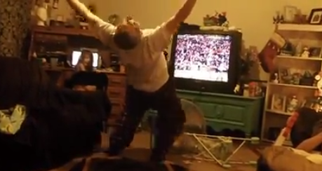 Auburn fan reacts to Iron Bowl win