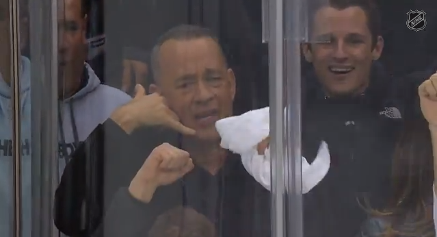 Tom Hanks wants refs to review LA Kings goal
