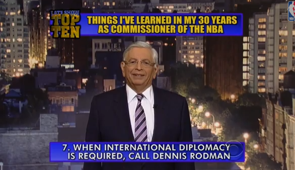 David Letterman David Stern Top 10