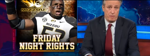 Michael Sam Jon Stewart