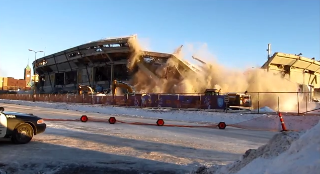 Metrodome Demolition