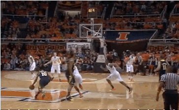 Nik Stauskas USA Chants three Illinois