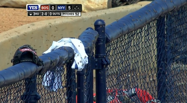 Yankees Red Sox game Delayed