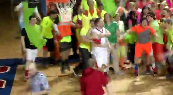 Michigan high school game wild buzzer beater