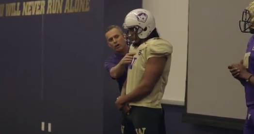 Chris Peterson Washington Uniforms Prank